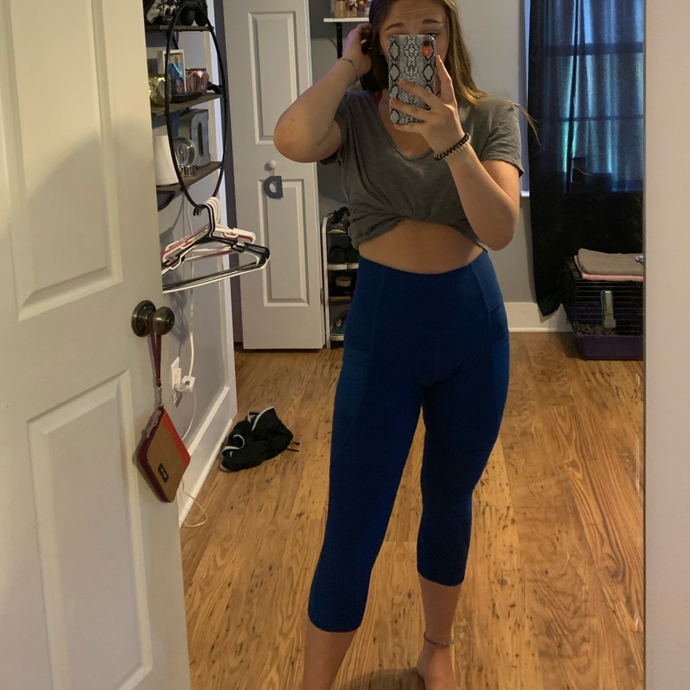 Blue Leggings